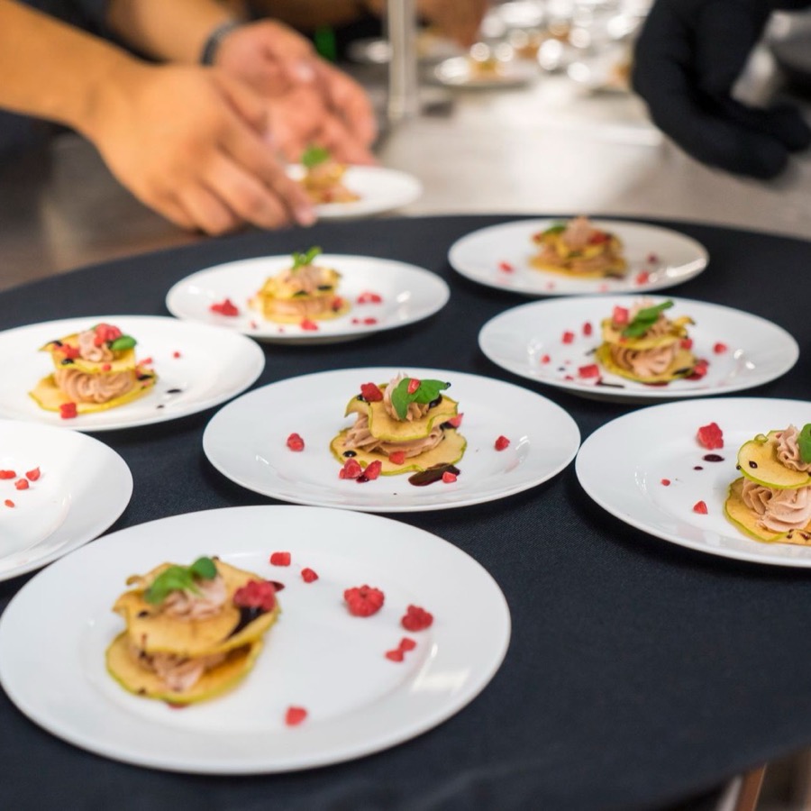 Meergangenmenu thuis bij Traiteur Het Kwarteel, 's-Gravenzande.